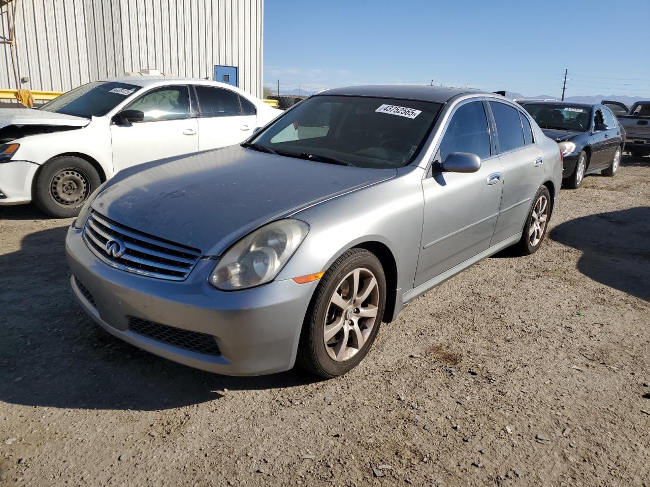2006 Infiniti G VIN JNKCV51E16M503607