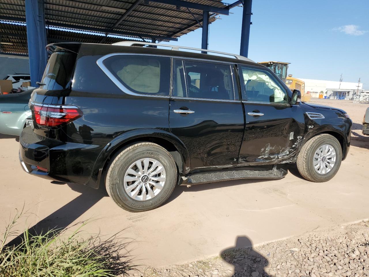 2024 Nissan Armada VIN JN8AY2AD2R9706443 Copart auction photo, side damage thumbnail 3