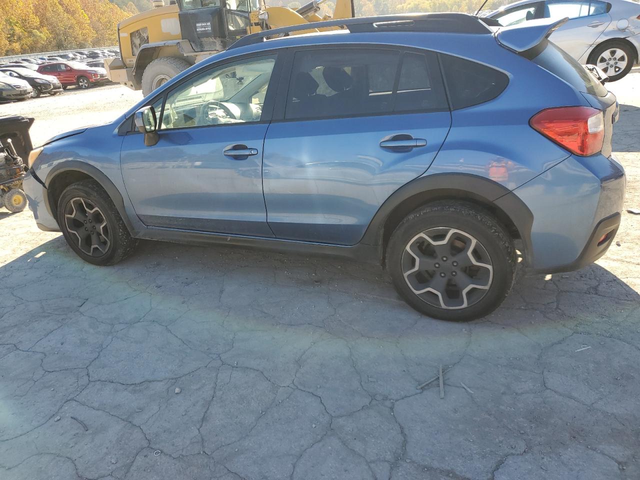 2014 Subaru XV VIN JF2GPAVC4E8342192 Copart auction photo, front end / side damage thumbnail 2