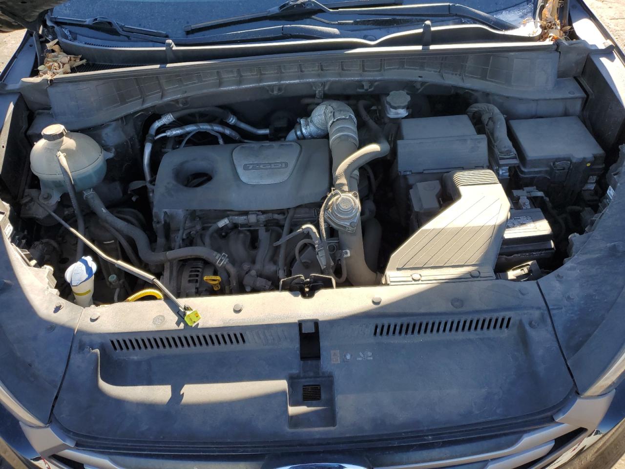 2016 Hyundai Tucson VIN KM8J3CA20GU022320 Copart auction photo, side / vandalism damage thumbnail 11