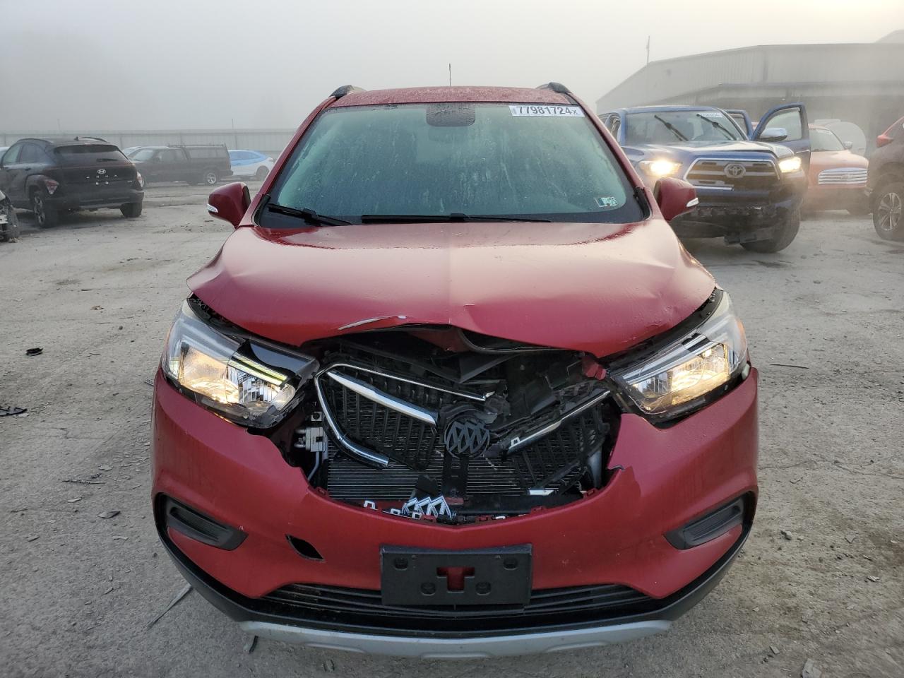 2017 Buick Encore VIN KL4CJESB3HB091345 Copart auction photo, front end damage thumbnail 5