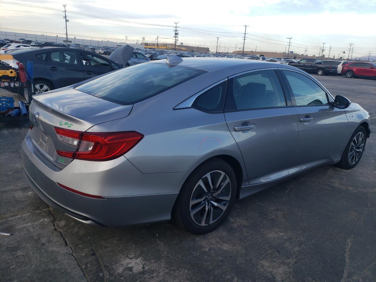 2021 Honda Accord VIN 1HGCV3F1XMA002825 Copart auction photo, all over damage thumbnail 3