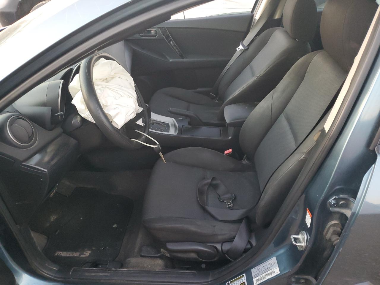 2010 Mazda 3 VIN JM1BL1SF2A1262038 Copart auction photo, front end / side damage thumbnail 7
