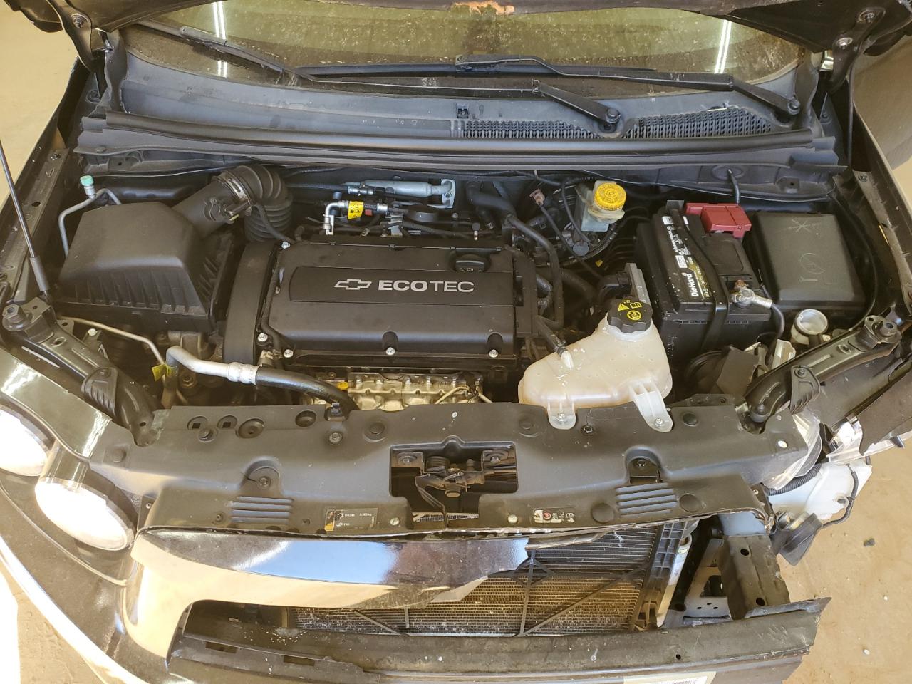 2012 Chevrolet Sonic VIN 1G1JC5SH4C4143860 Copart auction photo, front end damage thumbnail 11