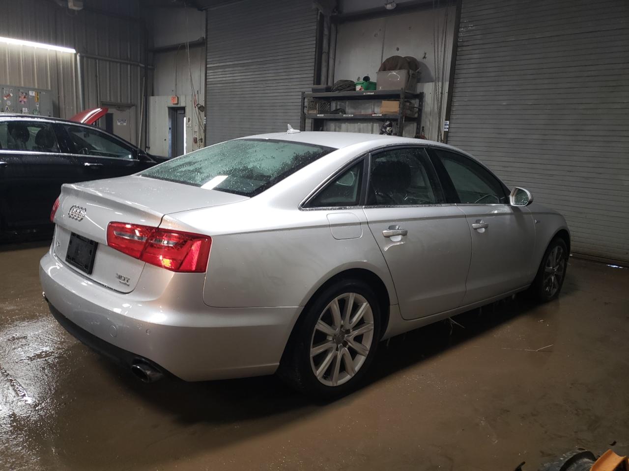 2014 Audi A6 VIN WAUFGAFC5EN109641 Copart auction photo, front end damage thumbnail 3