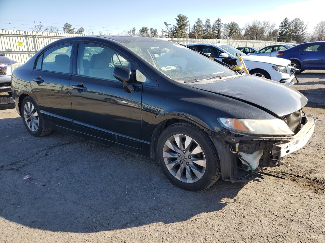 2009 Honda Civic VIN 2HGFA16889H308411 Copart auction photo, front end damage thumbnail 4