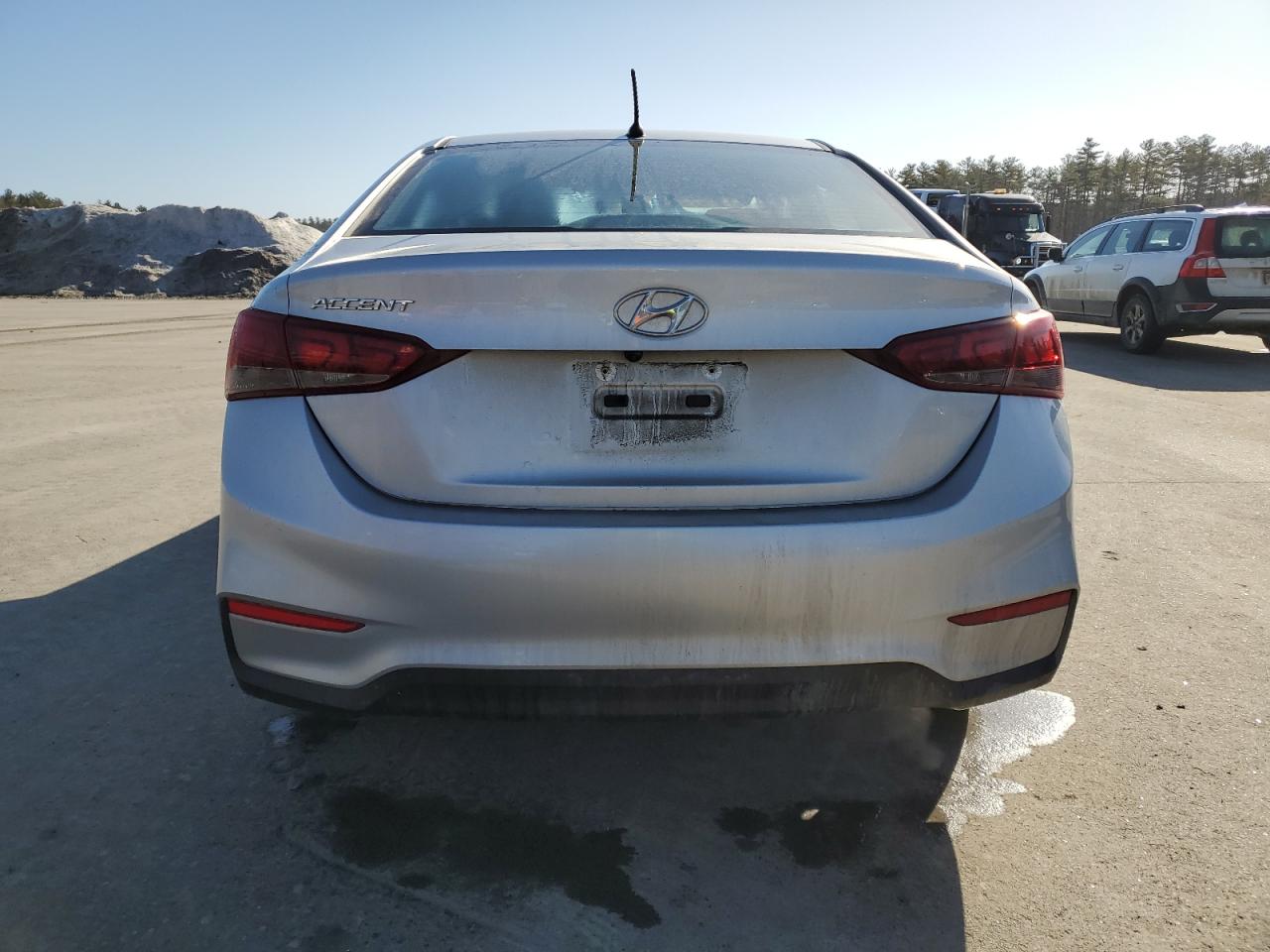 2019 Hyundai Accent VIN 3KPC24A37KE056616 Copart auction photo, front end damage thumbnail 6