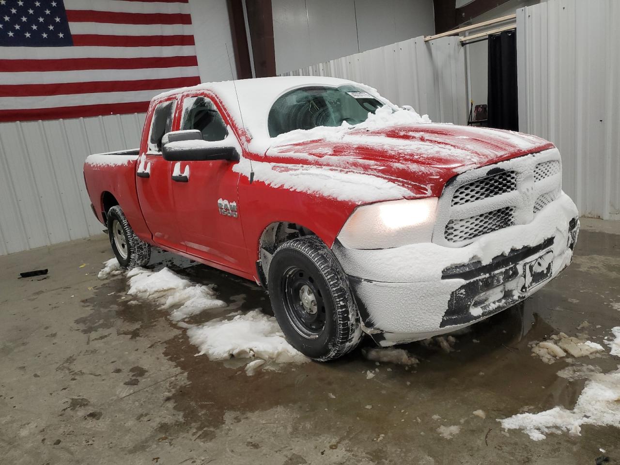 2017 RAM 1500 VIN 1C6RR7FG8HS741224 Copart auction photo, side damage thumbnail 4