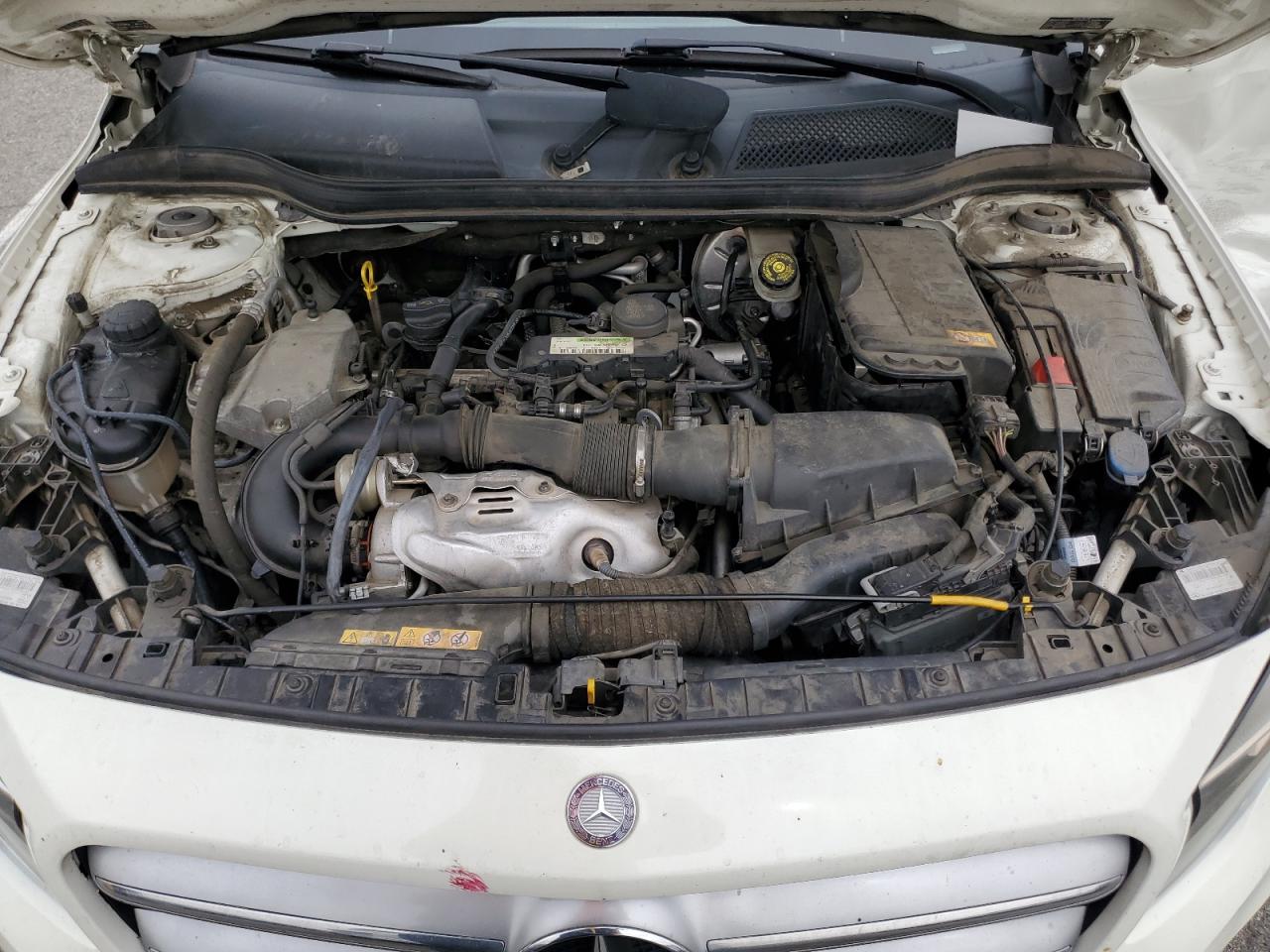 2015 Mercedes-Benz GLA-klasse VIN WDCTG4EB9FJ121651 Copart auction photo, side damage thumbnail 12