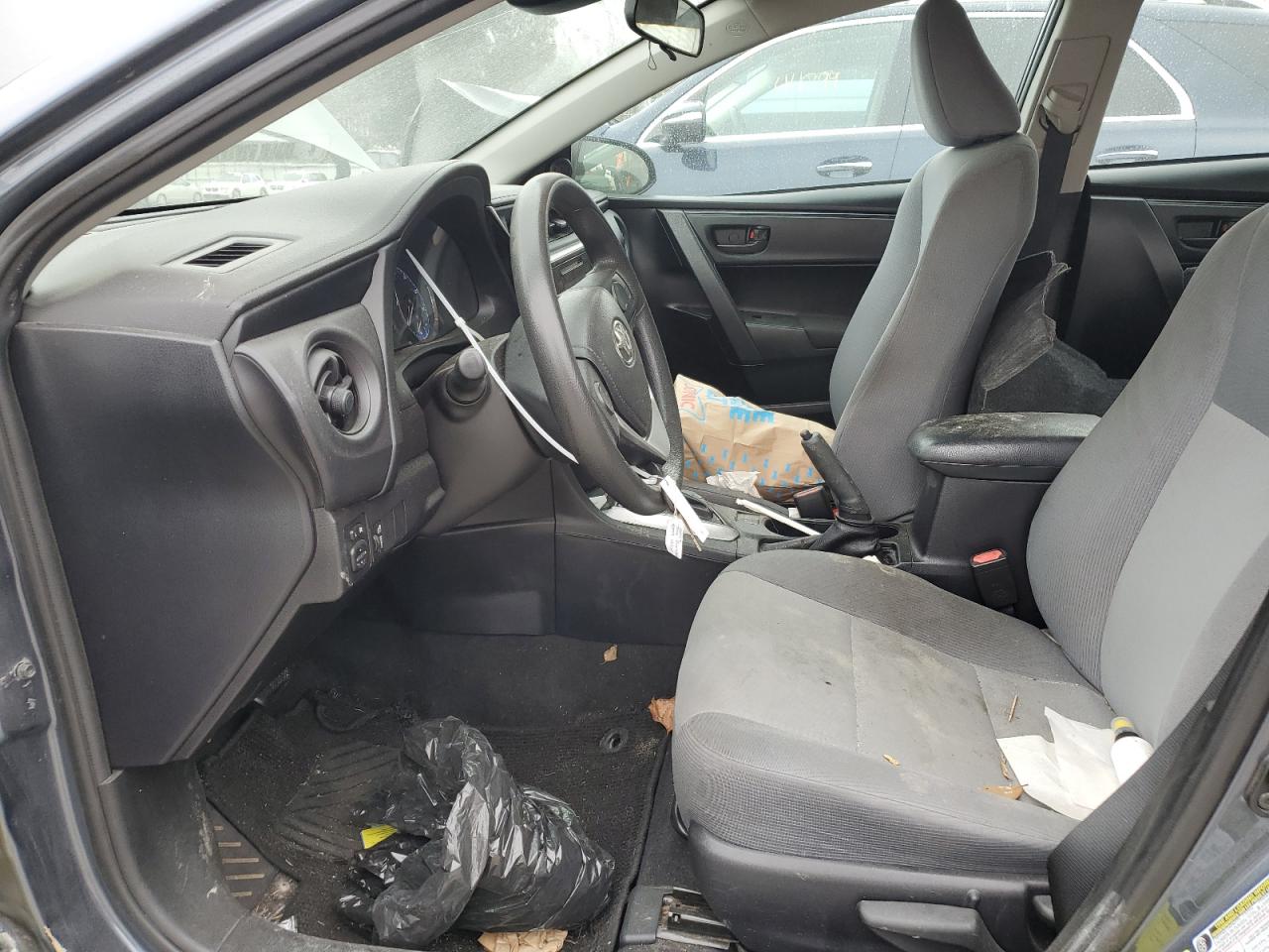 2017 Toyota Corolla VIN 2T1BURHE8HC762690 Copart auction photo, front end / side damage thumbnail 7