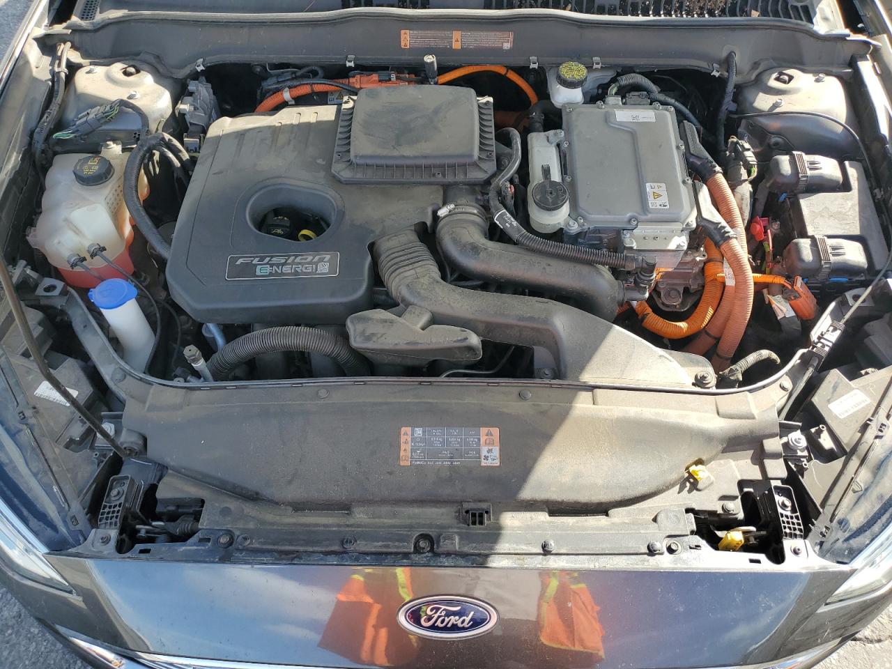 2018 Ford Fusion VIN 3FA6P0PU2JR218527 Copart auction photo, front end damage thumbnail 11