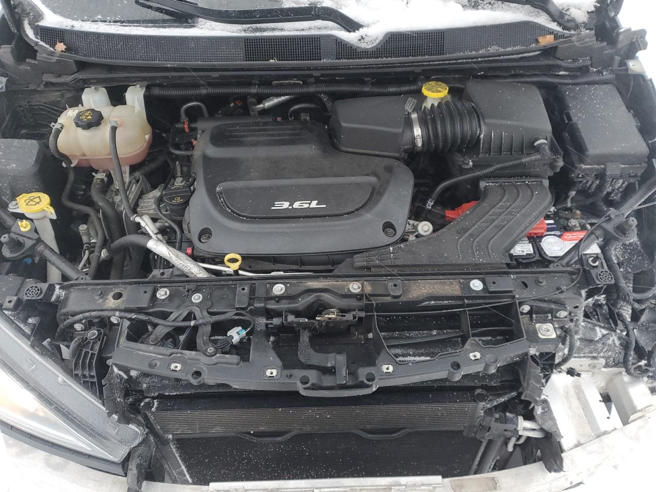 2018 Chrysler Pacifica VIN 2C4RC1BG1JR280369 Copart auction photo, front end damage thumbnail 11