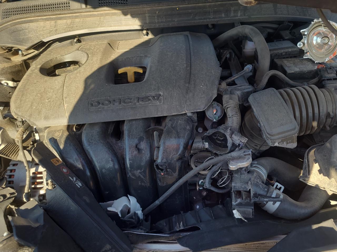 2023 KIA Forte VIN 3KPF24AD3PE554888 Copart auction photo, front end damage thumbnail 11