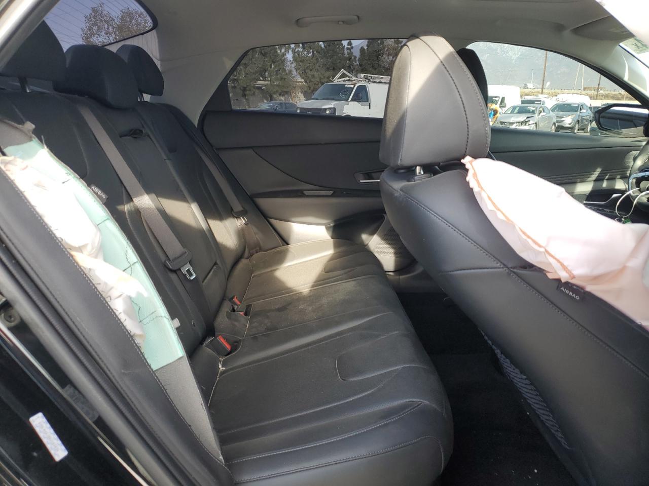 2024 Hyundai Elantra VIN KMHLN4DJ8RU103936 Copart auction photo, side damage thumbnail 10