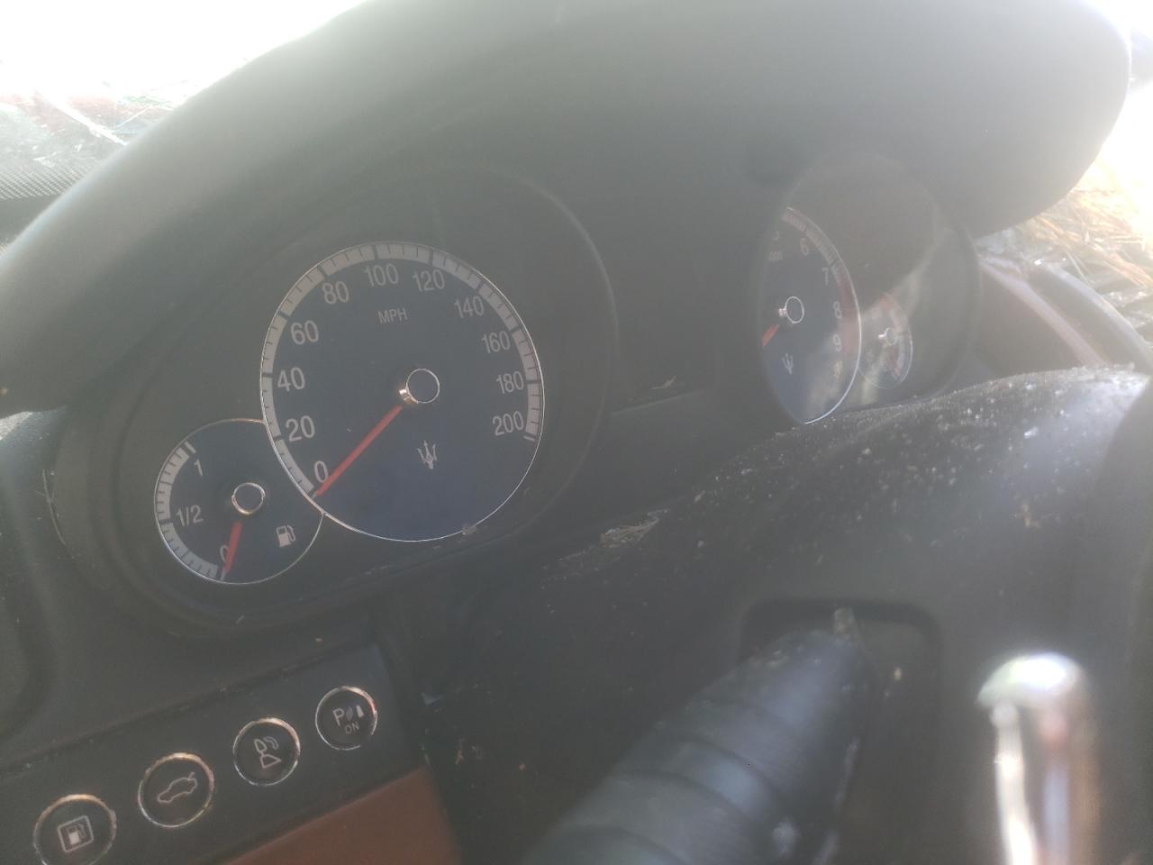 2008 Maserati Quattroporte VIN ZAMFE39A380033185 Copart auction photo, rollover damage thumbnail 8