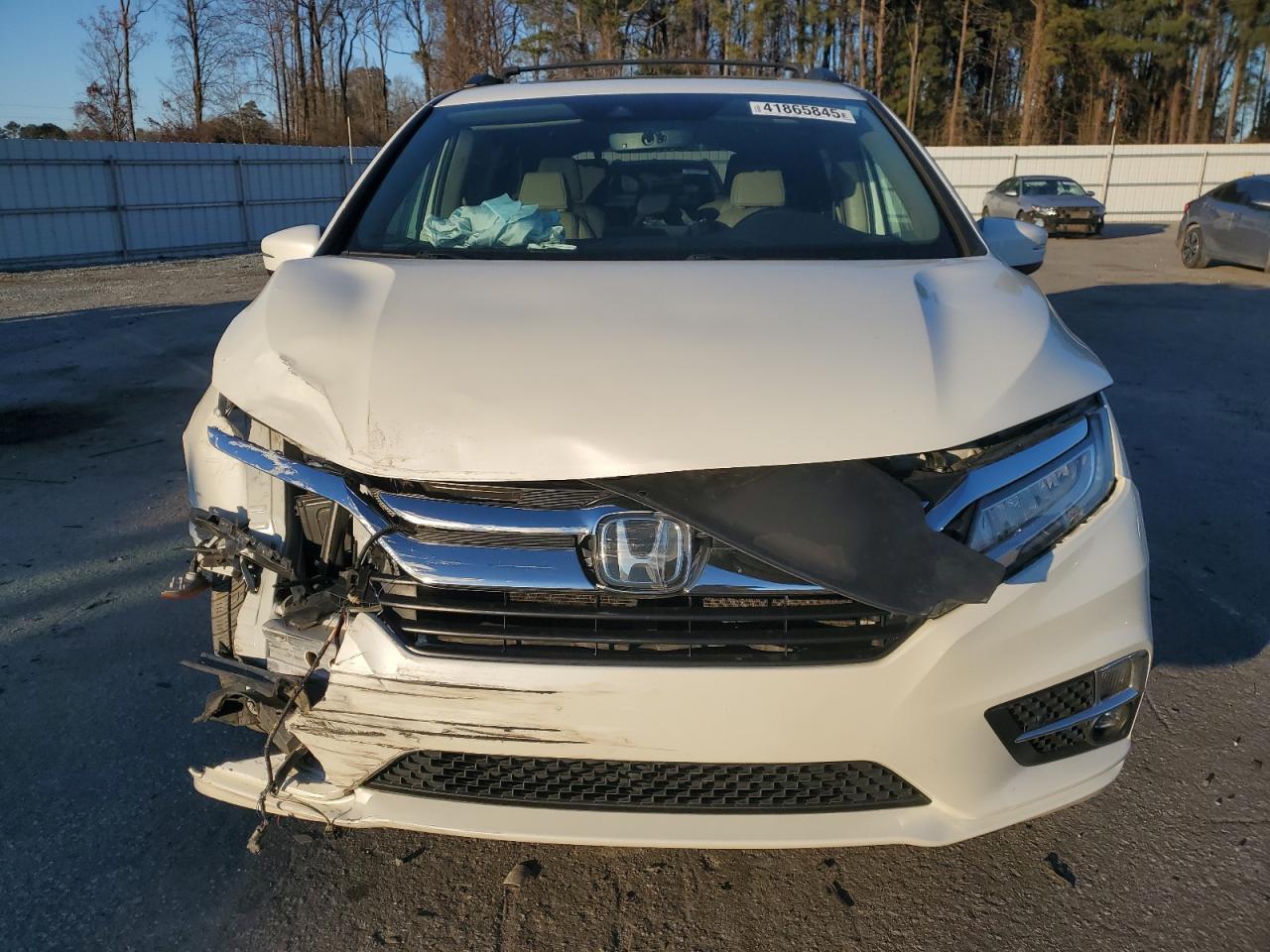 2018 Honda Odyssey VIN 5FNRL6H86JB034538 Copart auction photo, front end damage thumbnail 5
