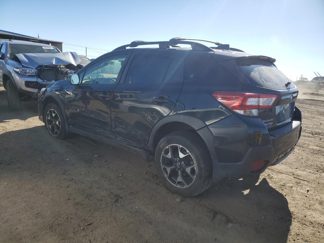 2019 Subaru XV VIN JF2GTAECXKH221738 Copart auction photo, side damage thumbnail 2