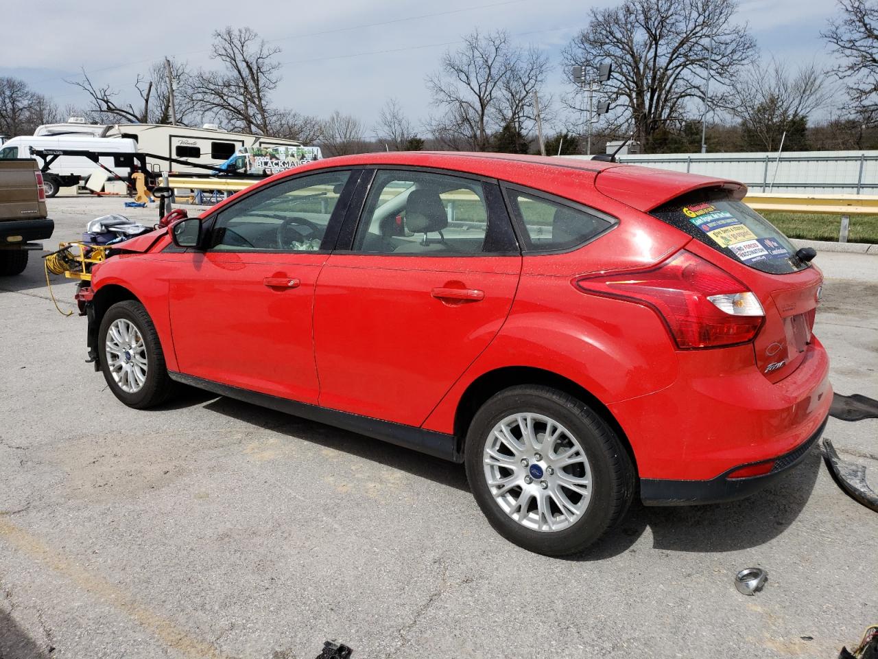 2012 Ford Focus VIN 1FAHP3K23CL178900 Copart auction photo, front end damage thumbnail 2