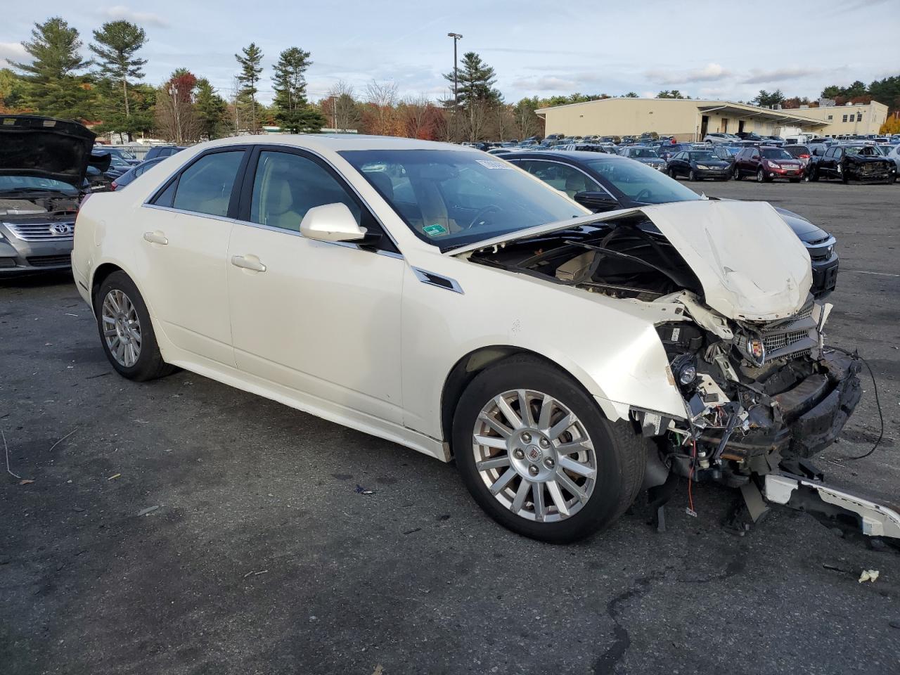 2011 Cadillac CTS VIN 1G6DG5EYXB0102758 Copart auction photo, front end / minor dent/scratches damage thumbnail 4
