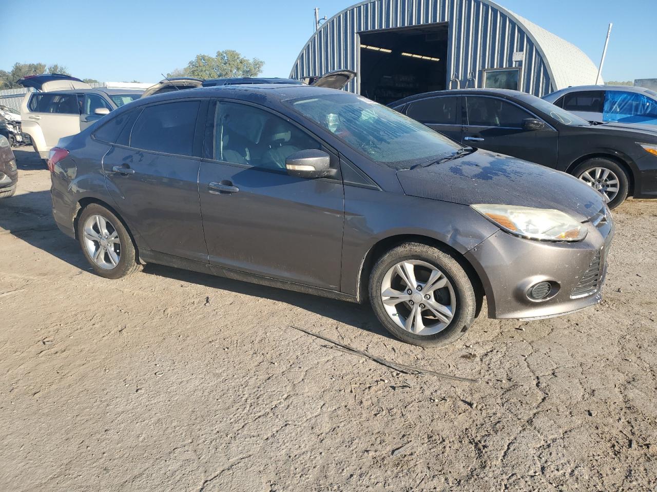 2013 Ford Focus VIN 1FADP3F21DL275670 Copart auction photo, side damage thumbnail 4
