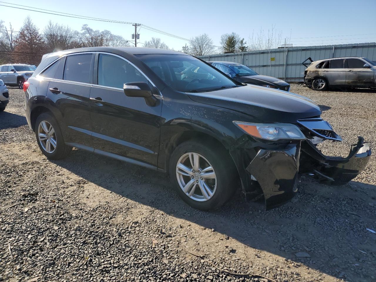 2014 Acura RDX VIN 5J8TB4H31EL022495 Copart auction photo, front end damage thumbnail 4