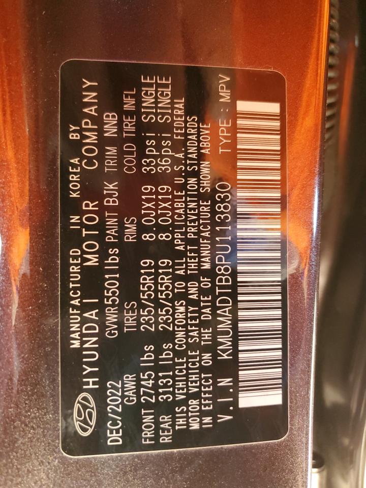 2023 Genesis Gv70 VIN KMUMADTB8PU113830 Copart auction photo, rear end damage thumbnail 15