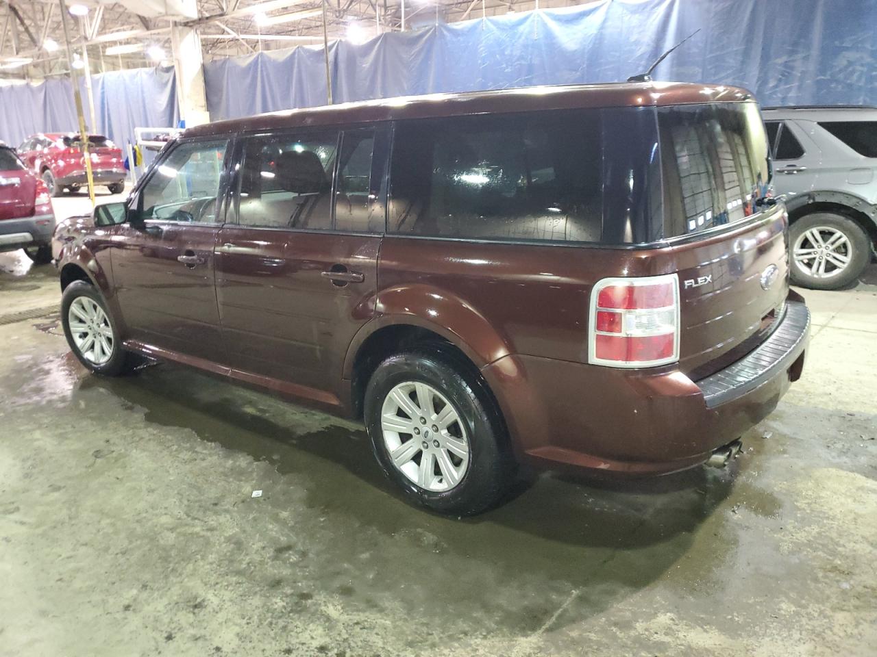 2010 Ford Flex VIN 2FMGK5BC7ABA91549 Copart auction photo, front end / mechanical damage thumbnail 2
