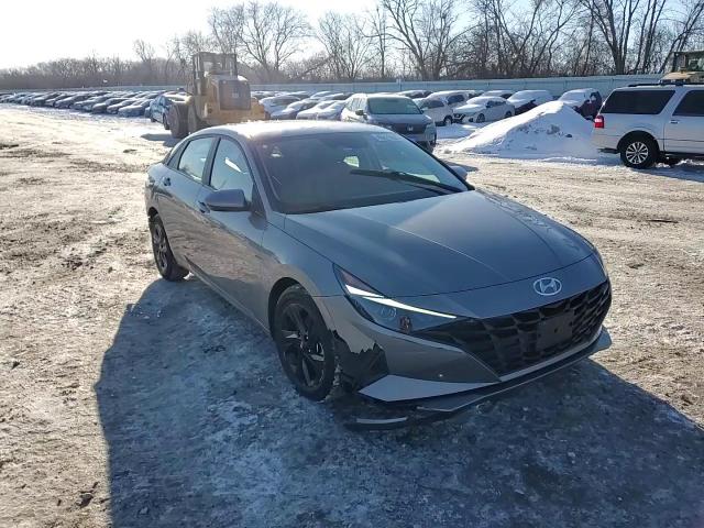 2021 Hyundai Elantra VIN KMHLM4AGXMU099554 Copart auction photo, rear end / front end damage thumbnail 14