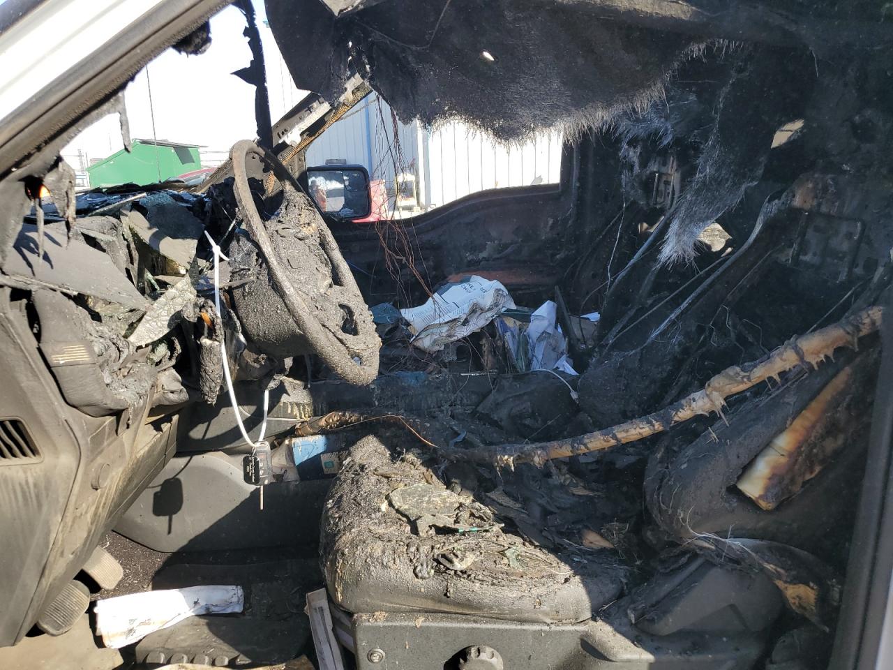 2021 Ford F-150 VIN 1FTFW1E53MKD25898 Copart auction photo, vandalism / burn - interior damage thumbnail 7