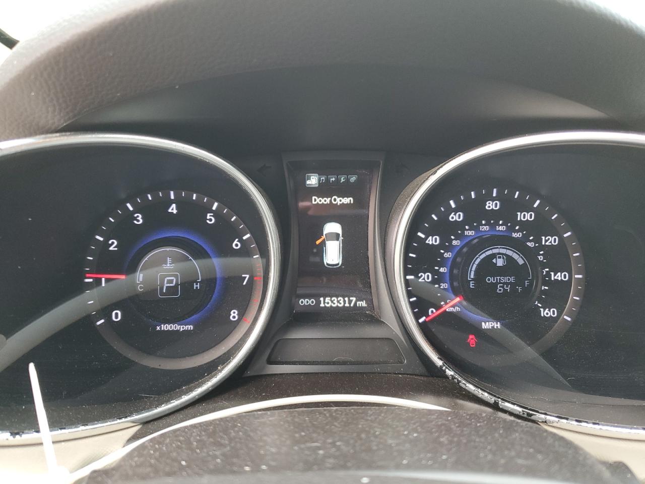 2013 Hyundai Santa Fe VIN 5XYZU3LB9DG087102 Copart auction photo, rear end damage thumbnail 9