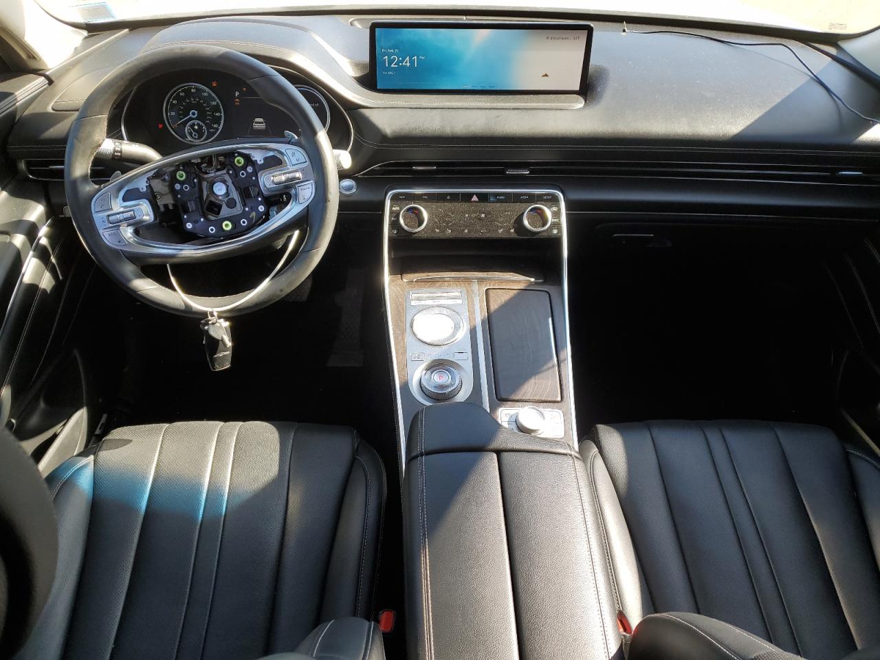 2021 Genesis Gv80 VIN KMUHBDSB3MU037560 Copart auction photo, front end / minor dent/scratches damage thumbnail 8