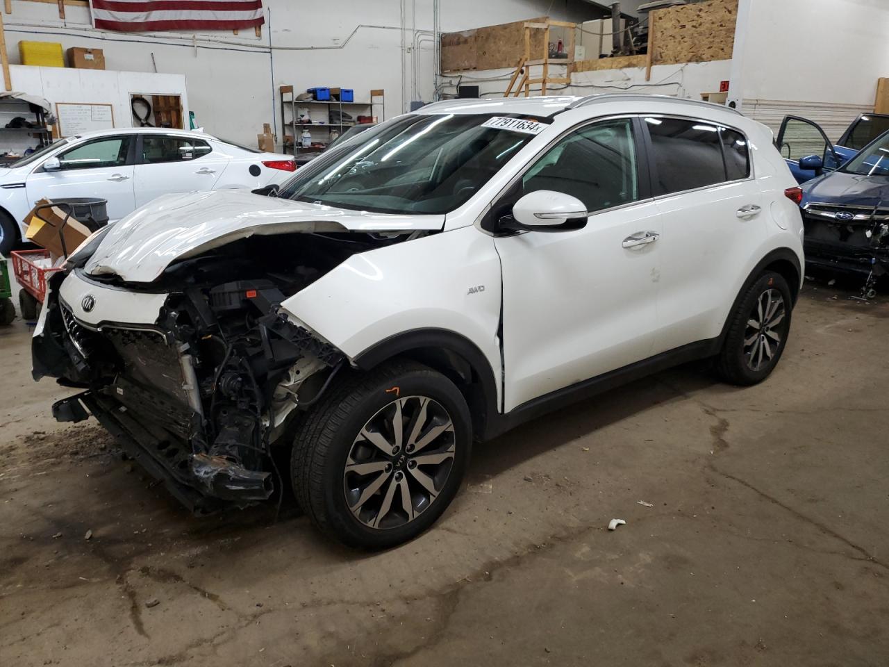2018 KIA Sportage VIN KNDPNCAC8J7457108