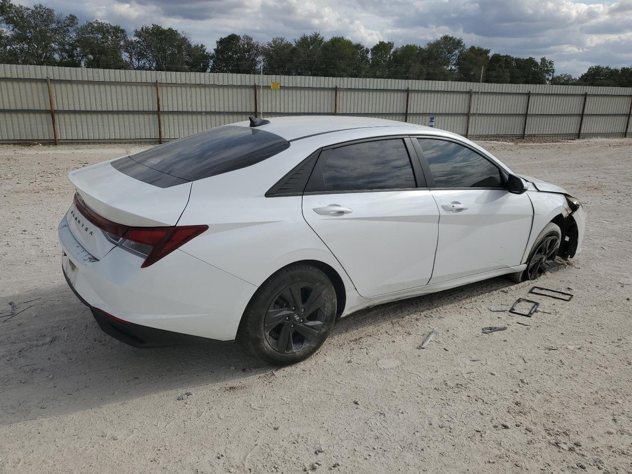 2021 Hyundai Elantra VIN 5NPLS4AG3MH048403 Copart auction photo, rollover / front end damage thumbnail 3