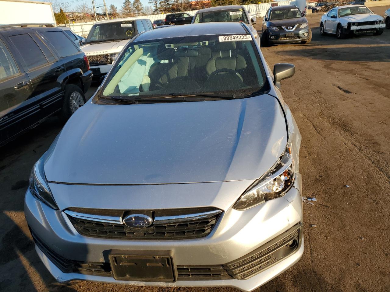 2022 Subaru Impreza VIN 4S3GTAB61N3712441 Copart auction photo, side / front end damage thumbnail 5