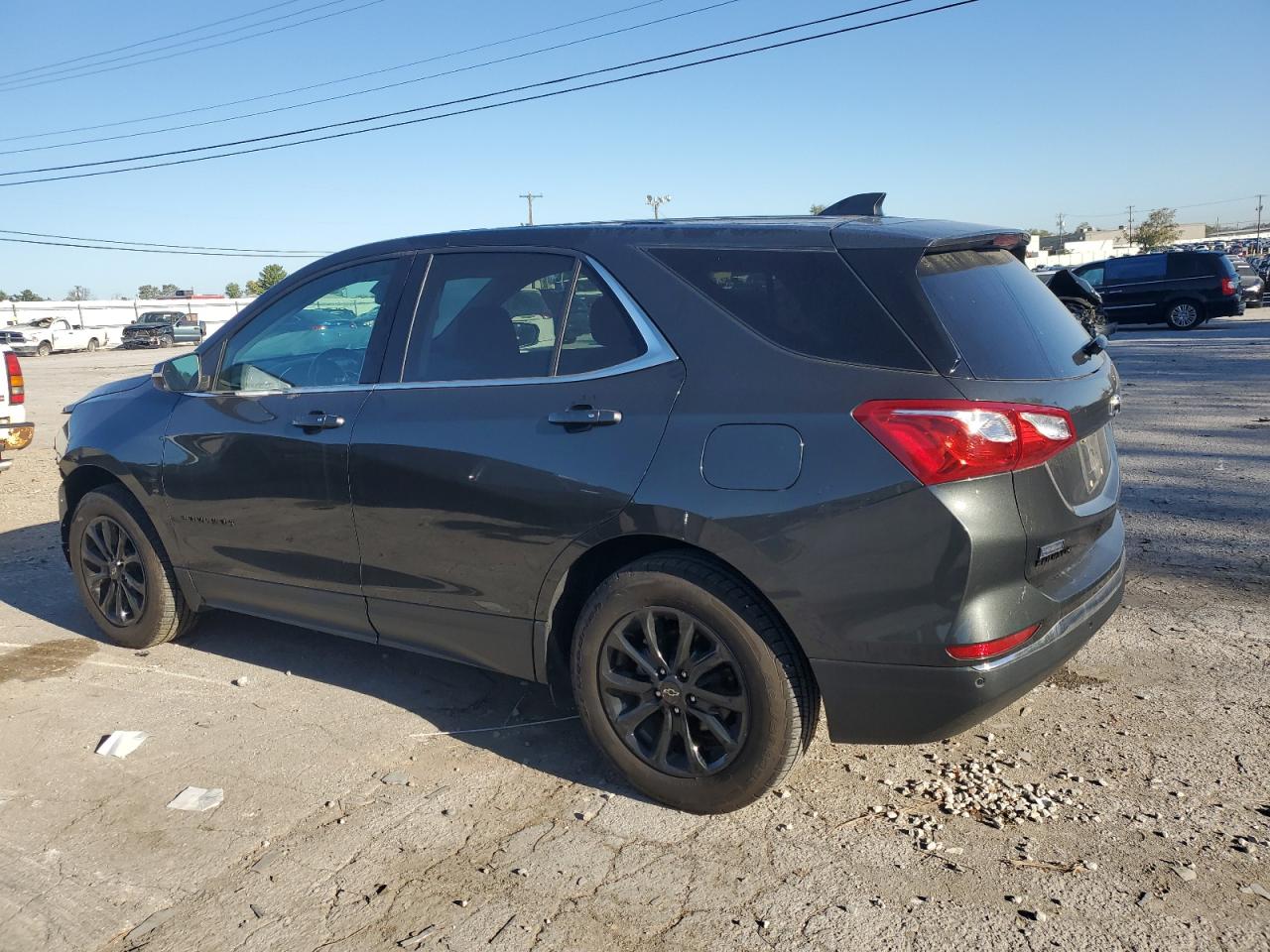 2019 Chevrolet Equinox VIN 3GNAXUEV9KS527792 Copart auction photo, front end / frame damage damage thumbnail 2