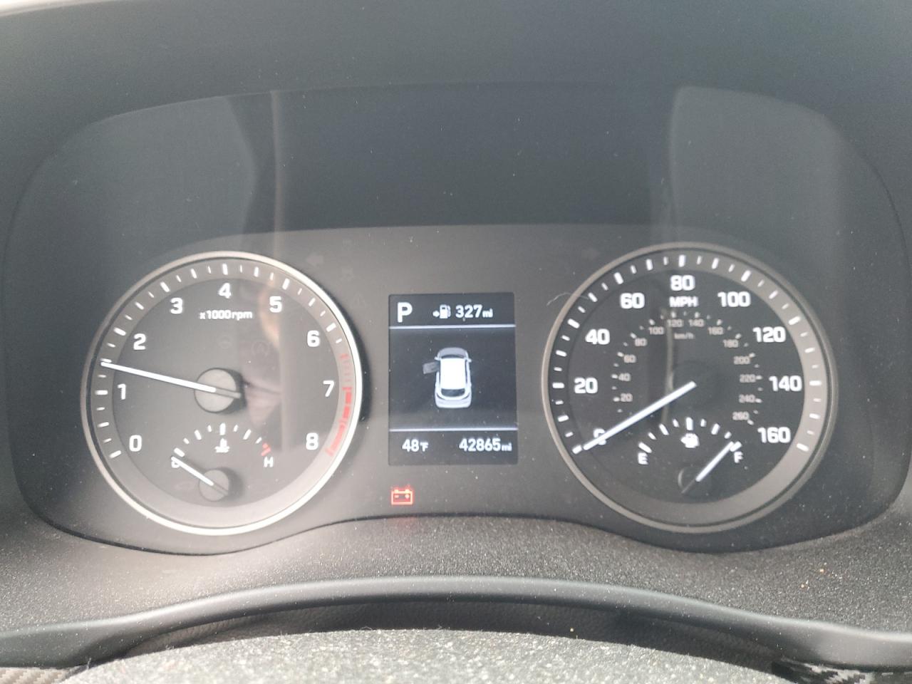 2019 Hyundai Tucson VIN KM8J2CA46KU851177 Copart auction photo, front end damage thumbnail 9