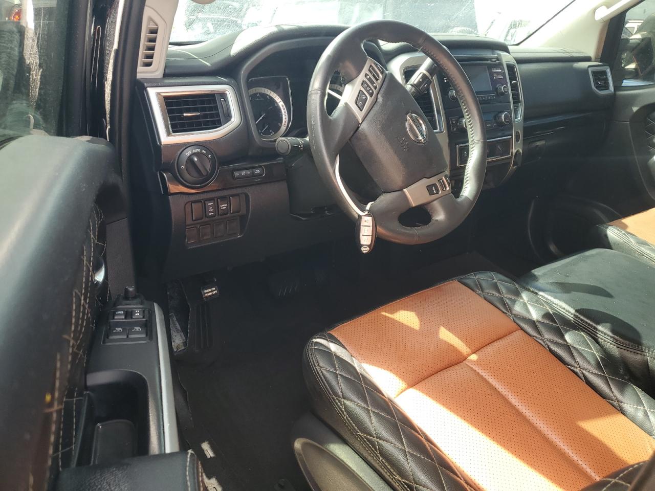 2018 Nissan Titan VIN 1N6AA1RP8JN505826 Copart auction photo, water/flood damage thumbnail 8