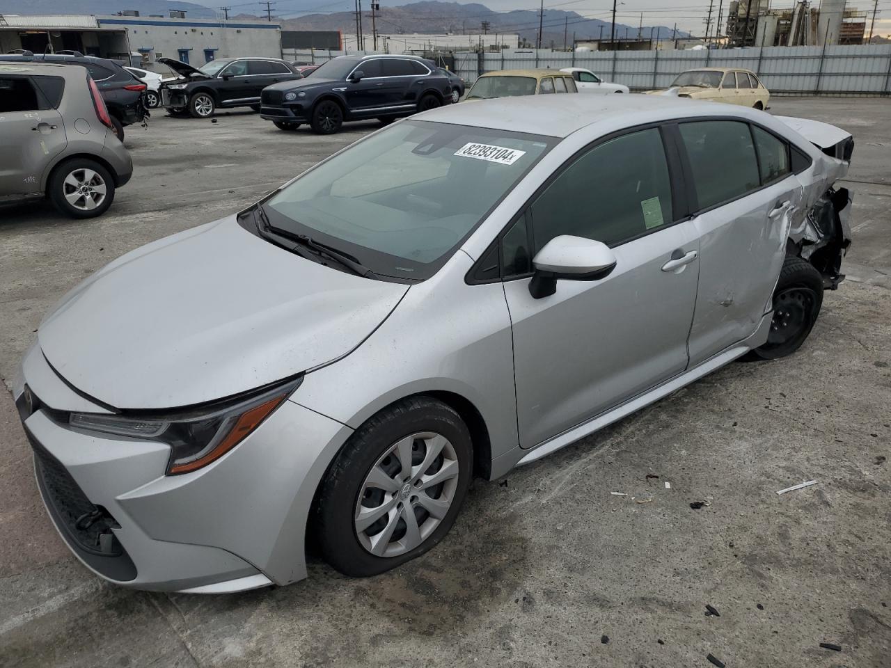 2022 Toyota Corolla VIN JTDEPMAEXN3023407