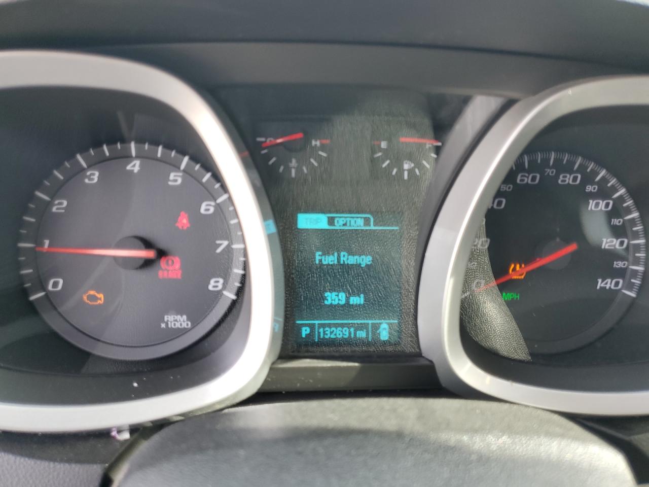 2013 Chevrolet Equinox VIN 1GNALPEK7DZ124564 Copart auction photo, front end damage thumbnail 9