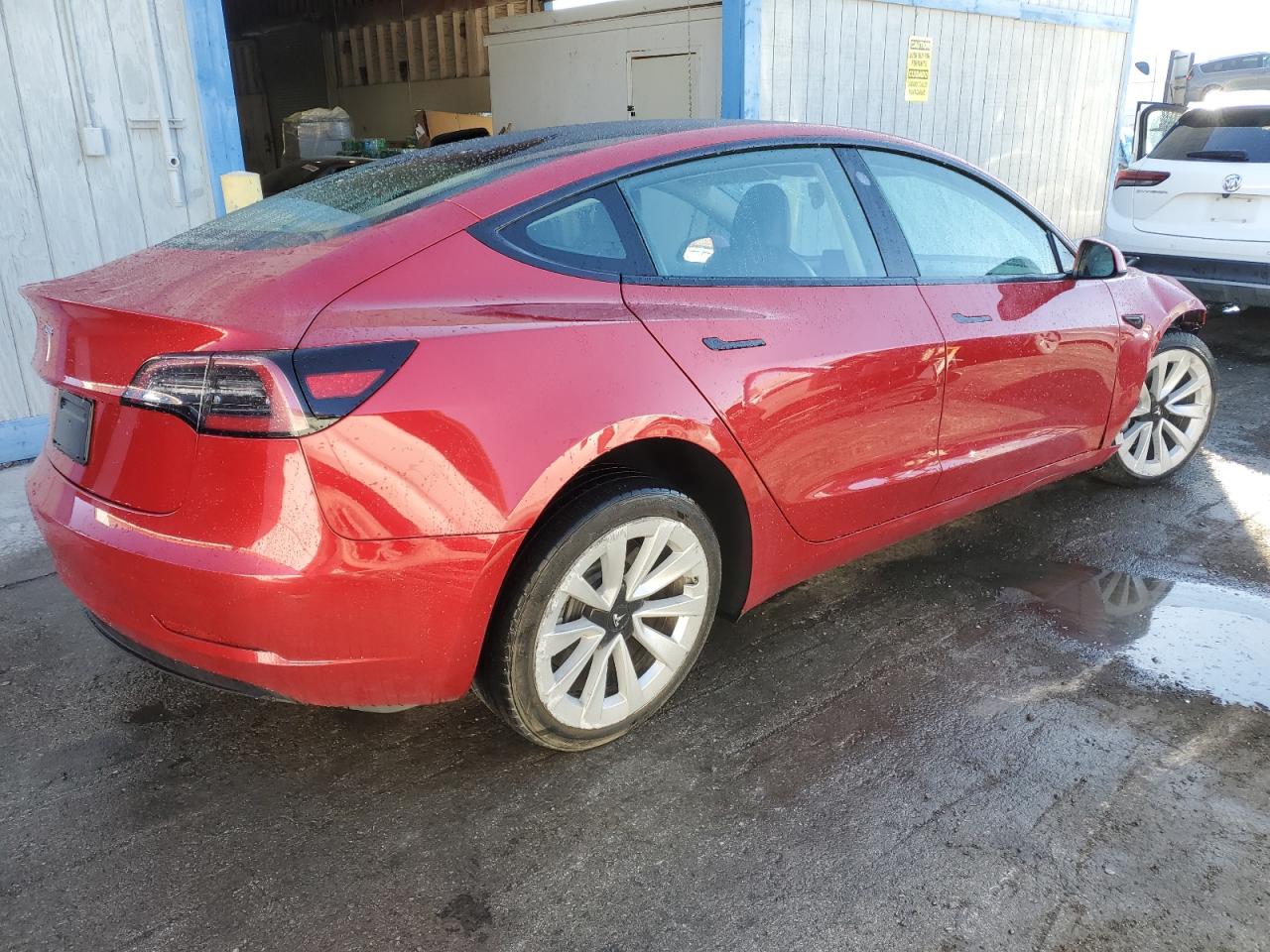2023 Tesla Model 3 VIN 5YJ3E1EA4PF454981 Copart auction photo, front end damage thumbnail 3