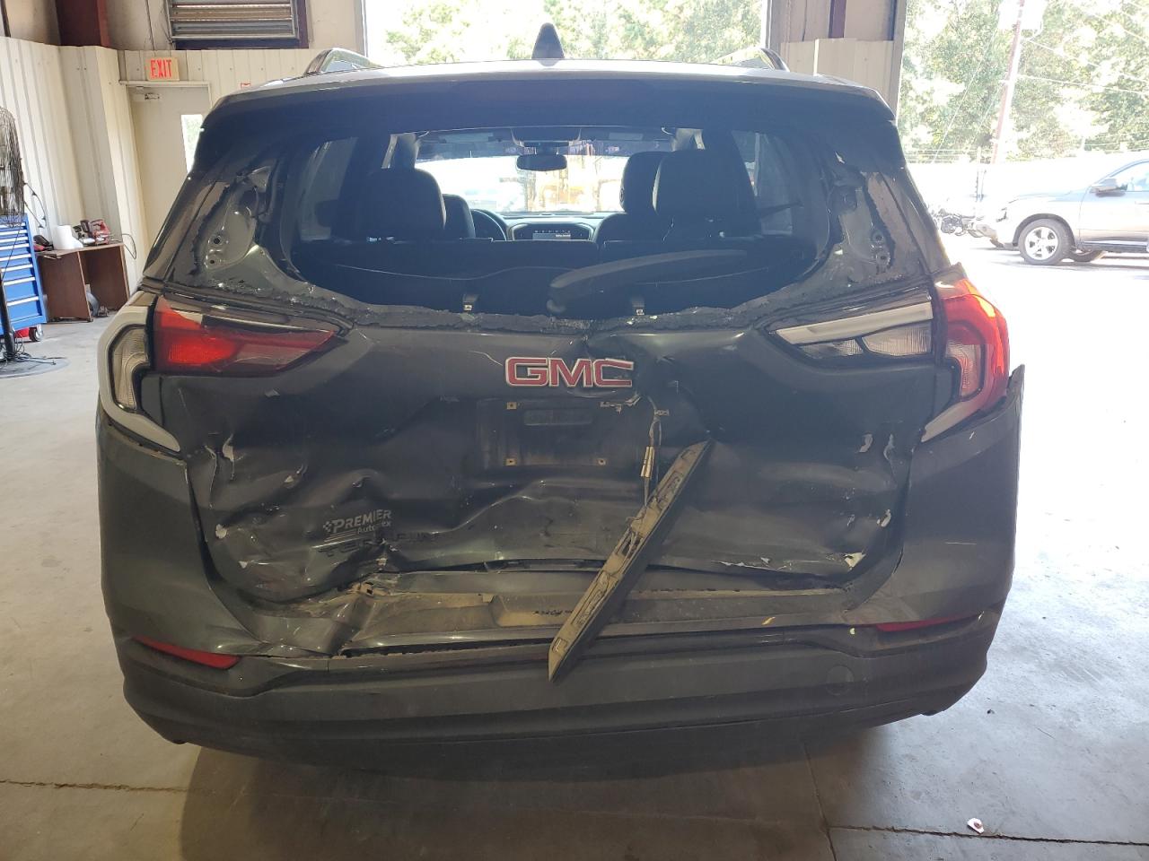 2021 GMC Terrain VIN 3GKALPEV6ML340453 Copart auction photo, rear end / front end damage thumbnail 6
