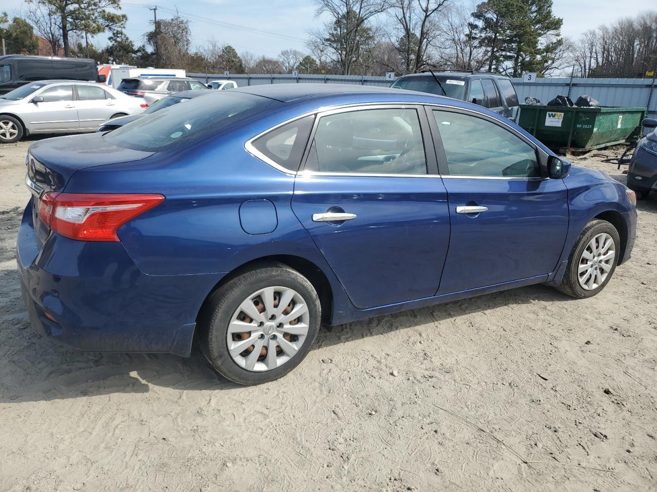 2018 Nissan Sentra VIN 3N1AB7AP0JY335045 Copart auction photo, side / front end damage thumbnail 3