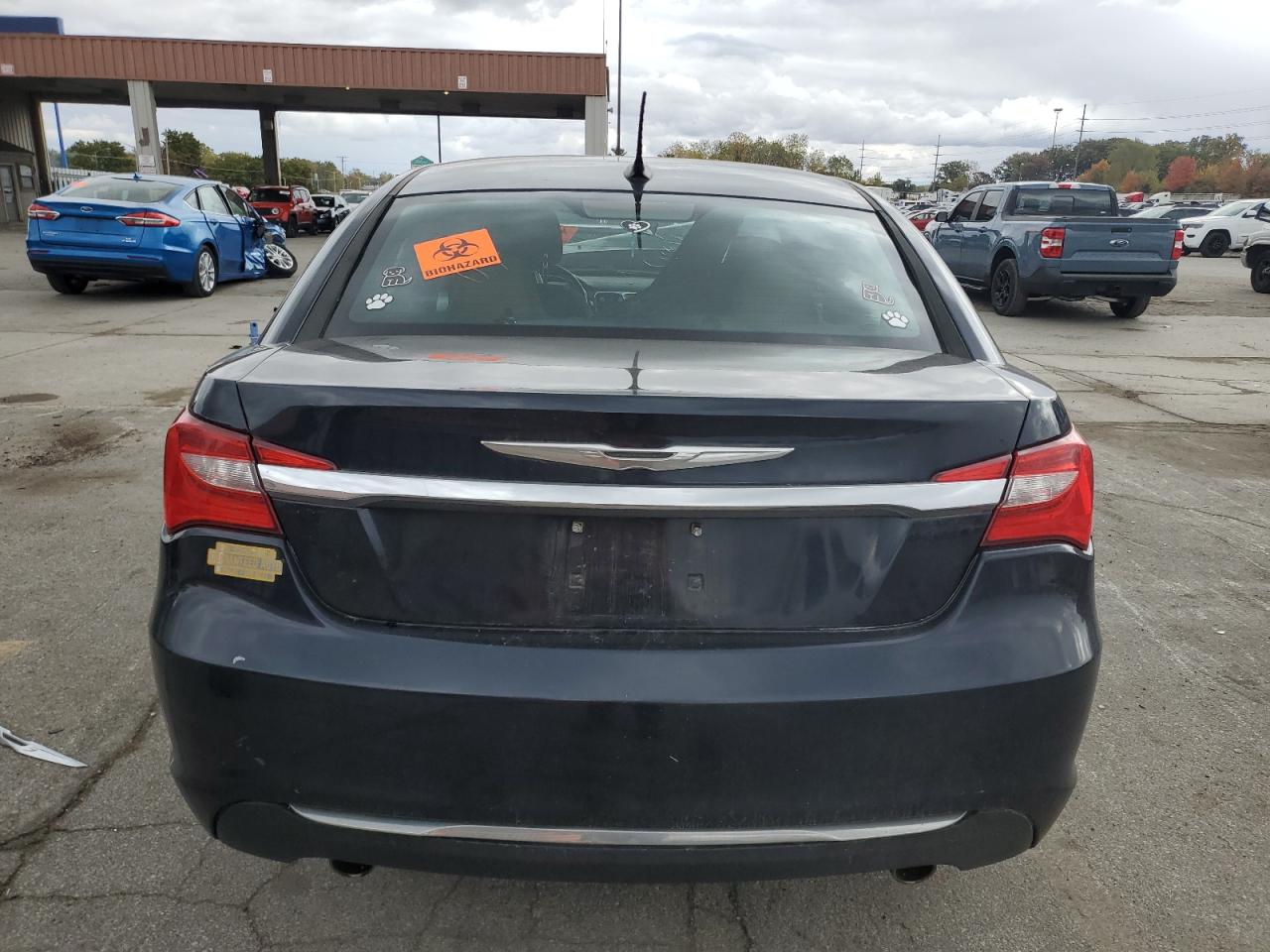 2012 Chrysler 200 VIN 1C3CCBBG2CN106259 Copart auction photo, front end / side damage thumbnail 6