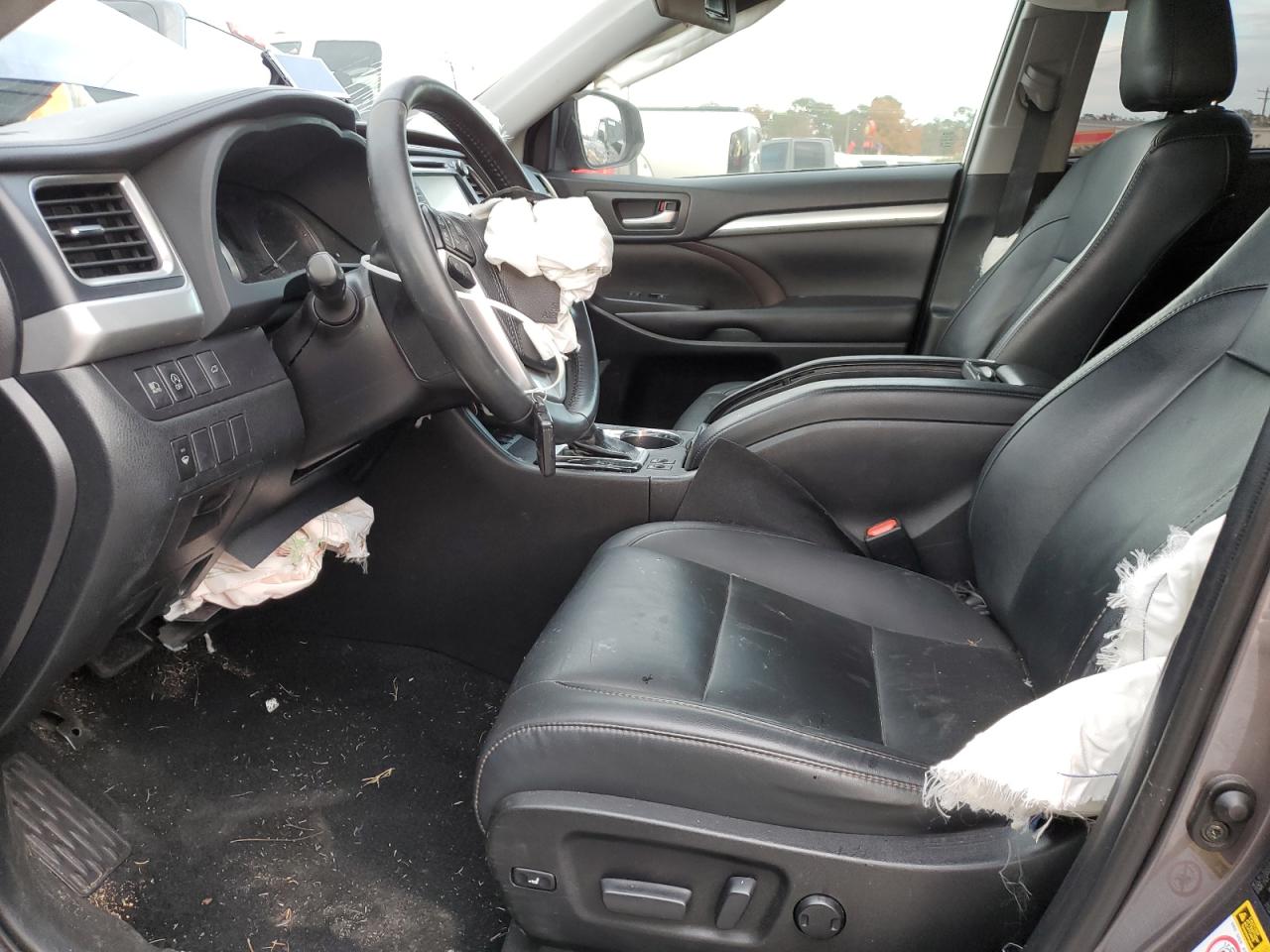 2019 Toyota Highlander VIN 5TDKZRFH7KS571999 Copart auction photo, front end damage thumbnail 7