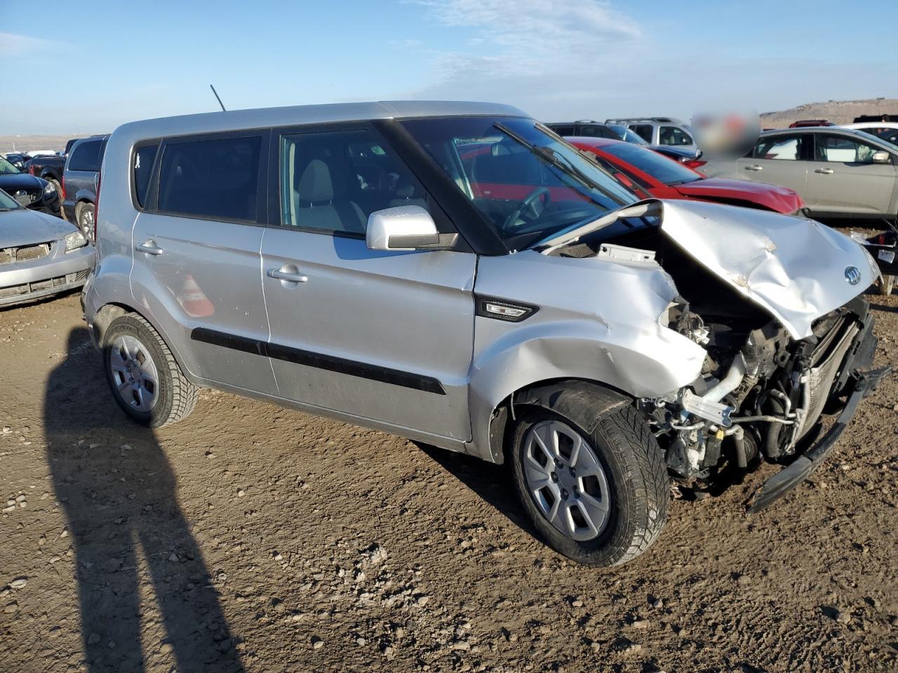 2012 KIA Soul VIN KNDJT2A58C7450511 Copart auction photo, front end damage thumbnail 4