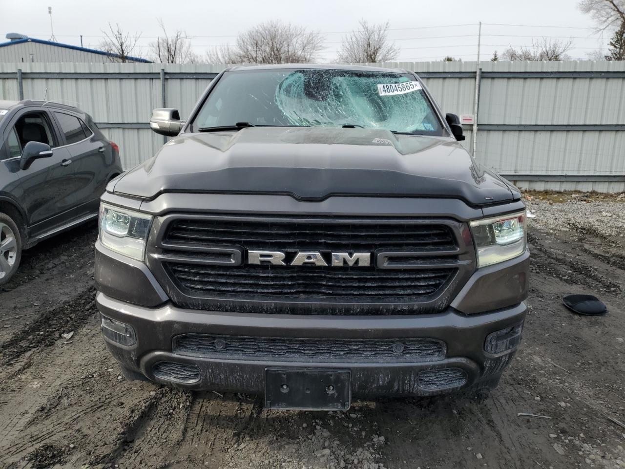 2020 RAM 1500 VIN 1C6SRFFT5LN410777 Copart auction photo, top/roof damage thumbnail 5