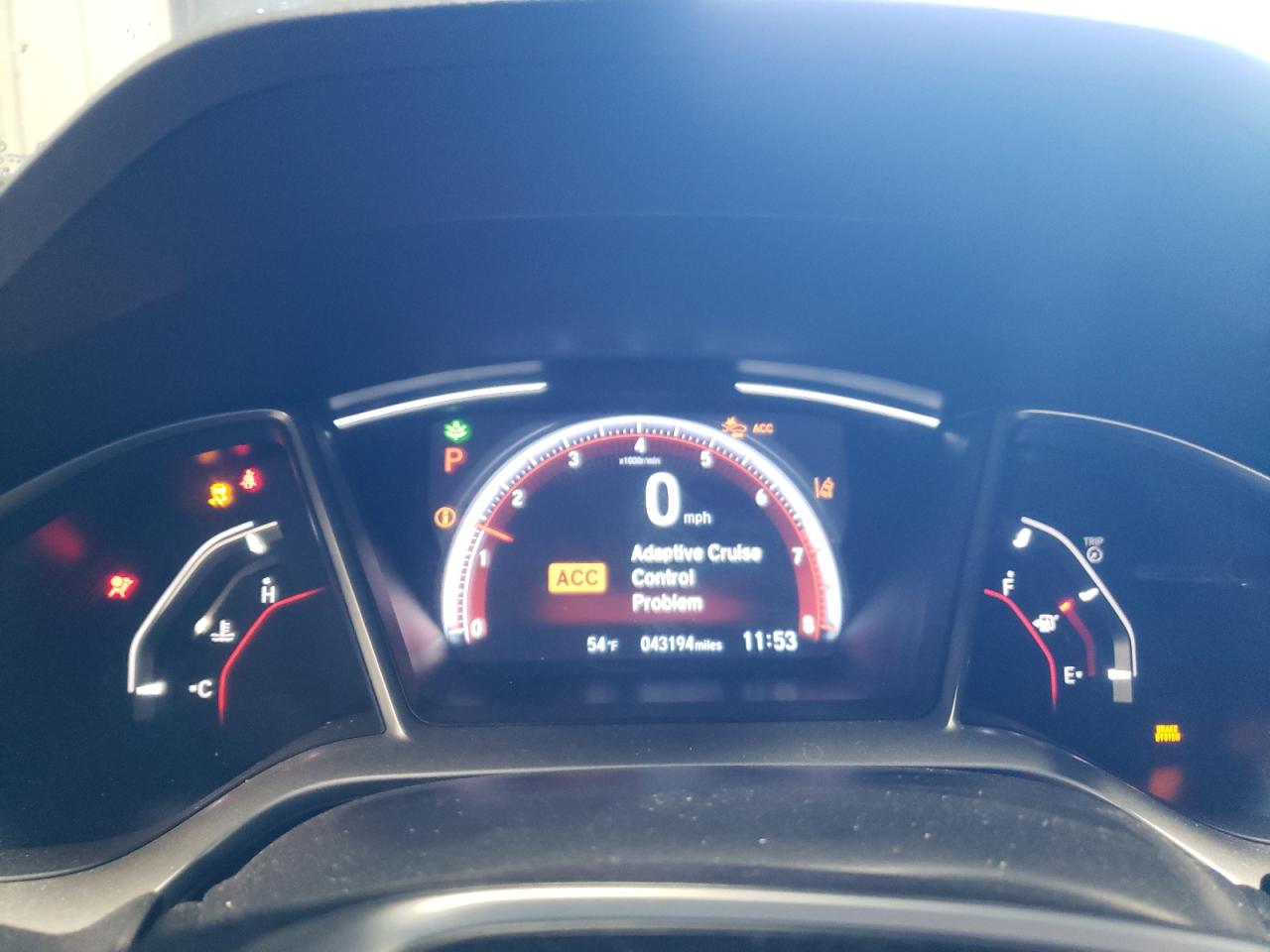 2020 Honda Civic VIN 2HGFC2F80LH520274 Copart auction photo, rear end damage thumbnail 9
