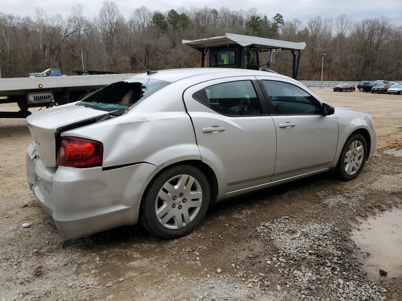 2012 Dodge Avenger VIN 1C3CDZAB5CN242901 Copart auction photo, rear end damage thumbnail 3