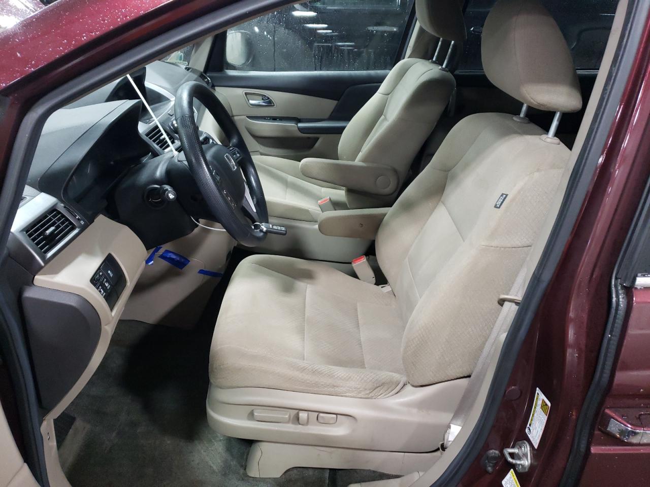 2014 Honda Odyssey VIN 5FNRL5H41EB012170 Copart auction photo, front end damage thumbnail 7