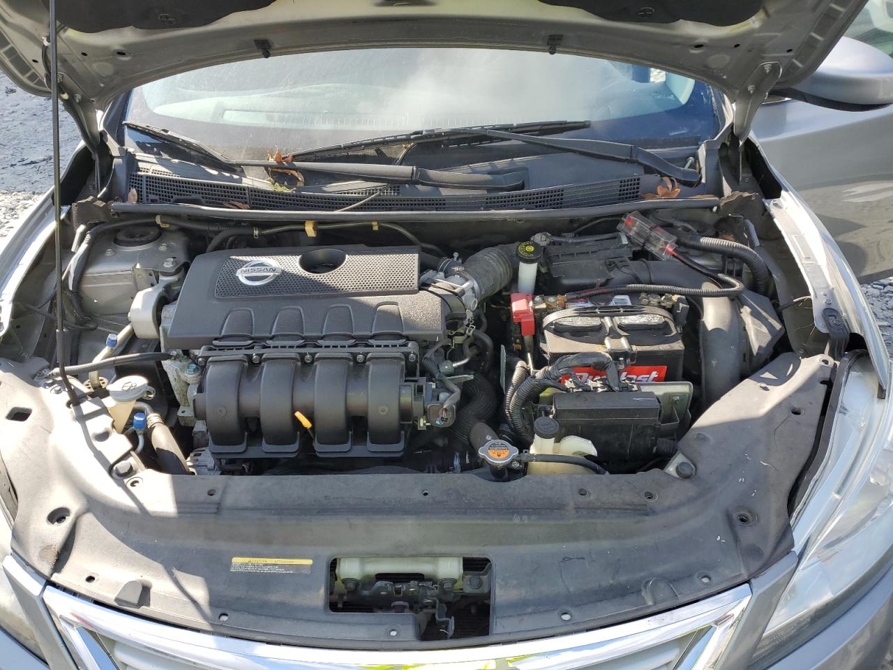 2014 Nissan Sentra VIN 3N1AB7AP4EY243443 Copart auction photo, mechanical damage thumbnail 11